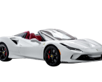 Ferrari F8 Spider – White – Front